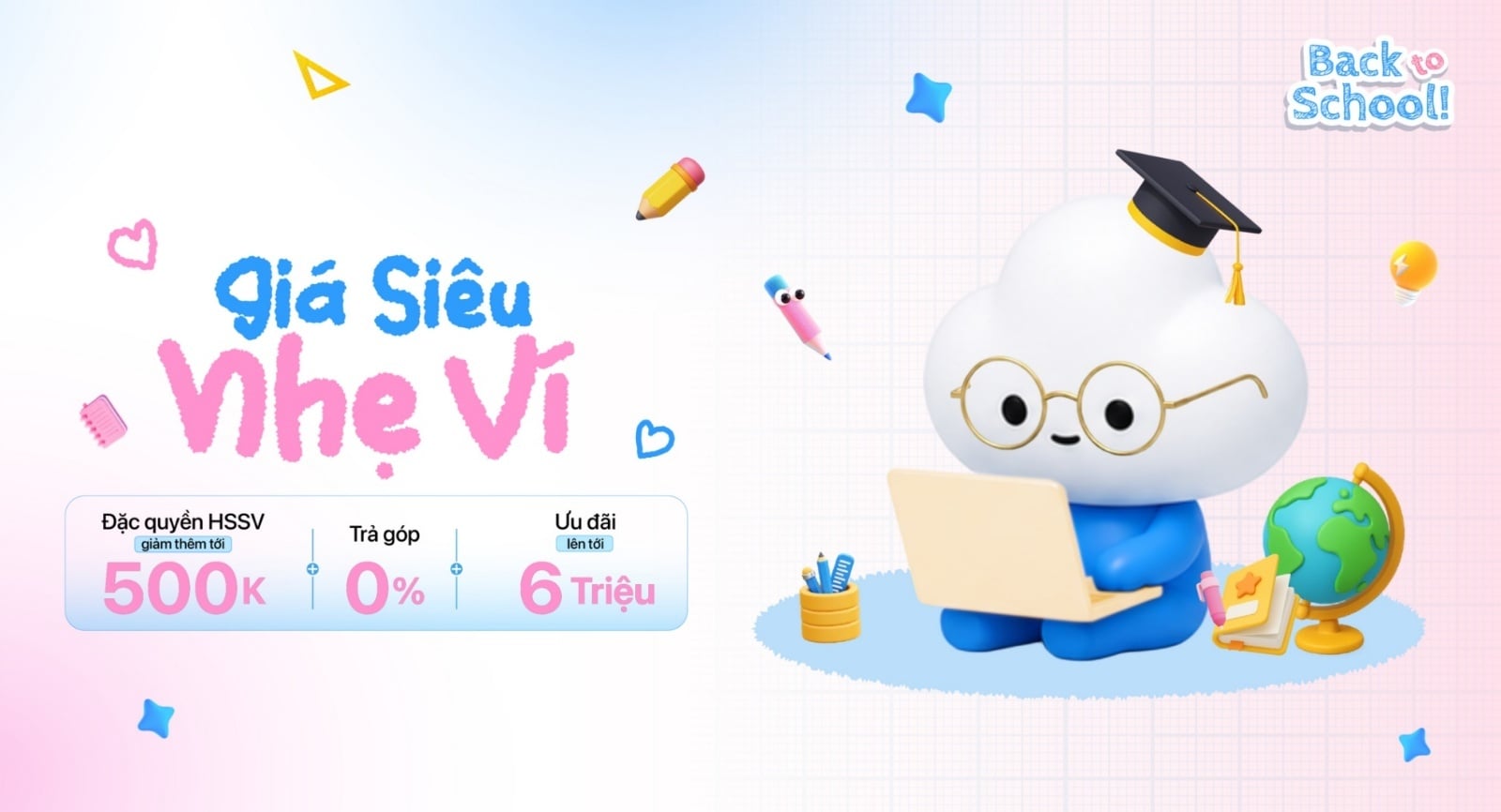 Hình ảnh cho danh mục Ưu đãi tháng 9 tại ShopDunk: Tựu trường giảm đến 700K, mở thẻ tín dụng hoàn tiền đến 2 triệu đồng 01/09/2026
